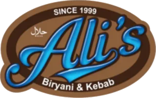Ali's Biryani & Kebab logo, since 1999